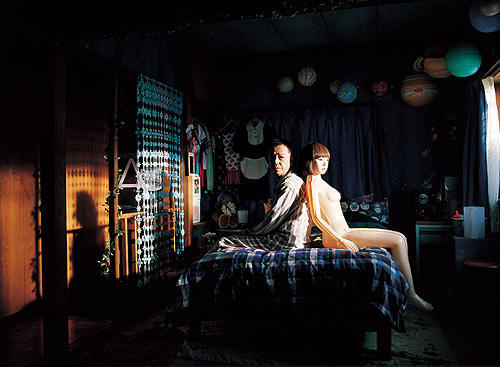 空気人形と独身男の写真